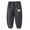 Gray, variant on Edvintorg Winter Sweatpants for Girls Fashion Elastic Waist Casual Corduroy Joggers Pants with Pockets Girls Clothes 1-13 Years