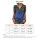 thumbnail image 5 of Top de verano para mujer,Jersey con cuello de botones de verano para mujer Top de manga corta para mujer hecho a medida para la perfección, 5 of 5