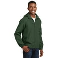 thumbnail image 4 of Sport-Tek Men's Hooded Raglan Jacket. JST73, 4 of 6