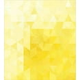 thumbnail image 3 of Ambesonne Yellow Duvet Cover Sets, Retro Triangles Mosaic, 2-Twin, Yellow, 3 of 3