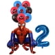 thumbnail image 5 of 12 globos de aluminio con temática de superhéroe Spiderman de 32 pulgadas, globos digitales, suministros de decoración para fiestas de cumpleaños infantiles, 5 of 5