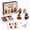 A, variant on Cute Elf Beaded DIY Set, Stress-Relief Handmade Gift, Desktop Decoration Craft Kit for Adults, Christmas Beaded Figurine Kit, Beginner Jewelry Making​, B