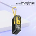 thumbnail image 7 of Easter Decorations Kokovifyves Clearance Sales Outdoor New Fast Charging PD22.5W Mini 20000 MAh with Cable Transparent Cell Phone Charging Treasure Mobile Power, 7 of 7
