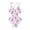 White, variant on Gerichy Toddler Girl Swimsuit,Girls Bathing Suit Girls 1 Piece Swimsuit Cut Out Swimwear Summer Casual Tie Dye Beach Sport Bathing