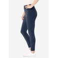 thumbnail image 4 of Woman Within Plus Size Stretch-Cotton Knit Pull-On Leggings, 4 of 6