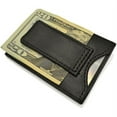Royce Leather Money Clip Wallet Black 111BLACK5