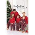 thumbnail image 2 of Ensemble de Pyjama de Noël Assorti en Flanelle Rouge à Carreaux Stewart pour la Famille, 2 of 2