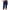 042 Dark Blue, variant on Fall Savings Womens Pants Elasticated Waist Trousers Casual Solid Color Slacks Trendy Button Pants 3/4 Capri Trousers Straight Leg Slacks Wide Leg Pants Loose Training Trousers
