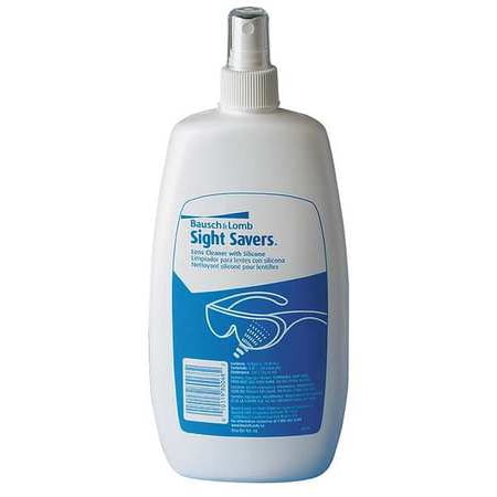 BAUSCH & LOMB Lens Cleaning Solution,Silicone,16 oz. 68