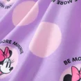 thumbnail image 3 of Disney Baby Girls Minnie Mouse Graphic Ruffled Sleeve Purple Dress (Girls), Size 3M-6T, 3 of 6