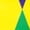 Yellow, variant on Men's Long Sleeve Lapel Full Print T-Shirt Zipper Casual Breathable Polyester for Daily Party Fashion