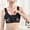 Black, variant on SCSAlgin Post Surgery Bra Surgical Bra Compression Sports Bra Front Closure Bras for Women Close Breast Augmentation Bra Wireless