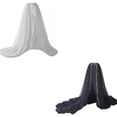 thumbnail image 4 of Maxi Meshes Tulle Skirt for Womens Detachable Wedding Train Skirt,Floor Length Overlay Long Tutus Skirts for Proms Party, 4 of 9