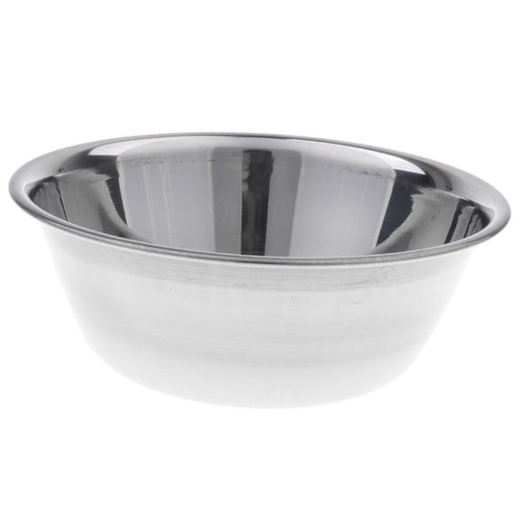 Tazón de Afeit de Acero Inoxidable 304,Perfecto Tanto pa Jabón pa Espuma,Tazón Resbadizo Sunnimix Tazón de afeitar de acero inoxidable