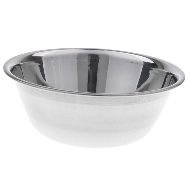 Tazón de Afeit de Acero Inoxidable 304,Perfecto Tanto pa Jabón pa Espuma,Tazón Resbadizo Sunnimix Tazón de afeitar de acero inoxidable