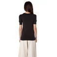 thumbnail image 2 of Puffy Shoulder Short Sleeve Blouse, 2 of 3