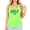 Neon Green Tank Top, variant on Golf Tank Top for Women and Teens Cute Trendy Coquette Bow Sleeveless Tee for Golfer Neon Pink Tank Top Medium