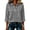 Black, variant on Casual 3/4 Sleeve Button Down Shirts for Women Gingham Plaid Striped Tops V Neck Loose Blouse for Fall,Pink 3XL