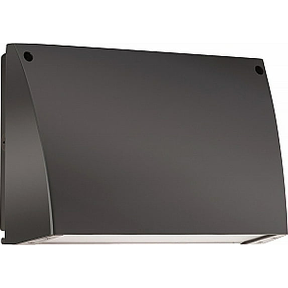 RAB Lighting SLIM WALLPACK 62W NEUTRAL LED WITH 277V BUTTON PHOTOCELL WALLMOUNT BRONZE WP3