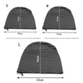 thumbnail image 3 of Lttoisl Black Plush Motorcycle Helmet Storage Bag with Drawstring Closure - Soft Dust & Scratch Protection for Scooter & Bike Helmets, Various Sizes, 3 of 8