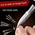 thumbnail image 2 of Professional Black Nail Scissors For Cuticle Trimming And Nail Shaping 70g Precision Grooming Tool, 2 of 8