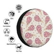 thumbnail image 4 of Goofa Sparkling Ice Cream Pattern Universal Tire Cover for Jeep, SUV, Truck, and Trailer – Waterproof, UV-Resistant,Easy to Install, Fits 14"-17" Tires-16 inch, 4 of 6