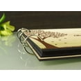 thumbnail image 4 of Bride And Groom Silhouette Personalized Name And Date Wedding Wooden Guest Book Photo Albums Scrapbook, 4 of 6