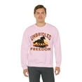 thumbnail image 5 of Adult Women's Horse Running Into Sunset Crewneck Sweatshirt, Quarter Horse, 5 of 7