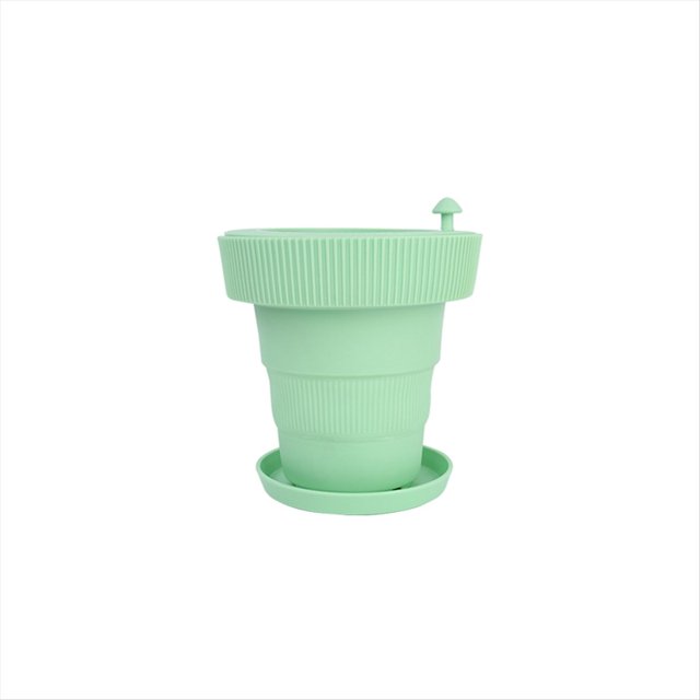 Macetas para Interior o Exterior con Función de Autoriego, Macetas con Orificios de Drenaje y Platos
