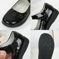 thumbnail image 7 of Miluxas Girls Mary Jane Flats School Uniform Shoes Strap Dress Shoes (Toddler/Little Kid/Big Kid) Black 13 Years, 7 of 7