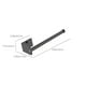 thumbnail image 3 of Wall Mounted Kitchen Paper Towel And Cling Film Dispenser With No Drill Installation Multi Function Rack For Cloth Storage And Roll Paper Organizer 12ml Glue, 3 of 7