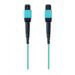 UPC: 0745883636976 | Belkin 3M MTP to MTP MPO Fiber Optic Cable 40GB Aqua 50/125 OM3 Plenum – patch cable – 10 ft