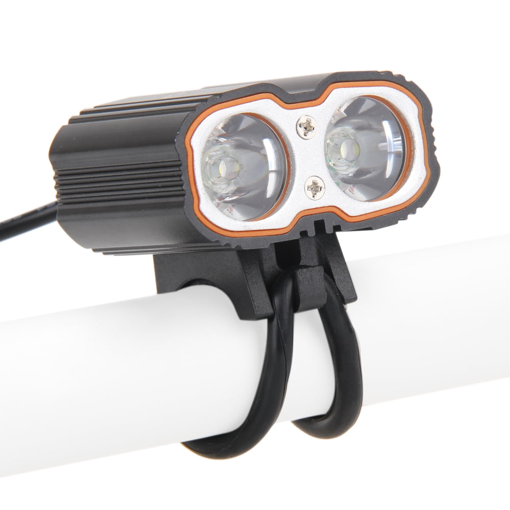 Durable Cool 6000LM 2 X XM-L T6 LED USB Waterproof Lamp Bike Bicycle Headlight 
