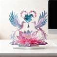 thumbnail image 6 of Zzbeans Acrylic Flower Decor, Elegant Acrylic Home Decorations, Decorative Items for Living Room Bedroom Office Gift, 6 of 7