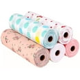 thumbnail image 1 of 5pcs Non Adhesive Shelf Paper Drawer Liner, Lovely Dot Pattern Non-Slip Waterproof Kitchen Shelf Lining Paper Roll for Drawer Table Kitchen Cabinets Pantry（30*500cm）, 1 of 9