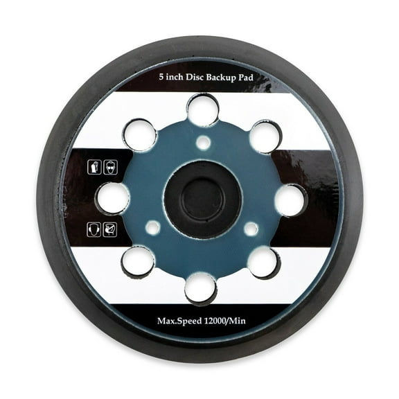5" - 8 Hole Backup Sanding Pad Hook and Loop for Electric Sanders Makita,Dewalt