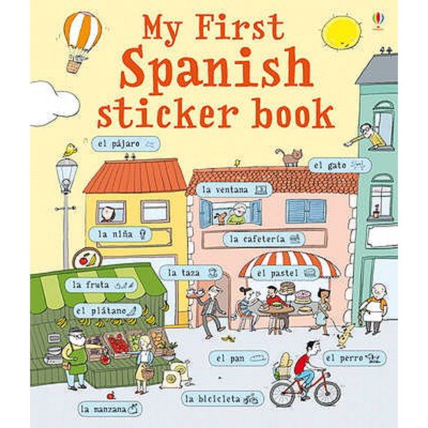 My First Spanish Sticker Book