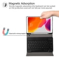 thumbnail image 2 of Adecuado para Air4 10.9 (compatible con Pro11 2020/2018), funda colorida para teclado, funda de cuero con ranura para bolígrafo de TPU, funda para teclado Bluetooth F JAMW Sencillez, 2 of 5