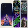 thumbnail image 2 of Funda blanda negra con la película B-BeetlejuiceS 2 para Samsung S24,23,22,30,21,10,9,Ultra,Plus,Lite,FE,5G, 2 of 5