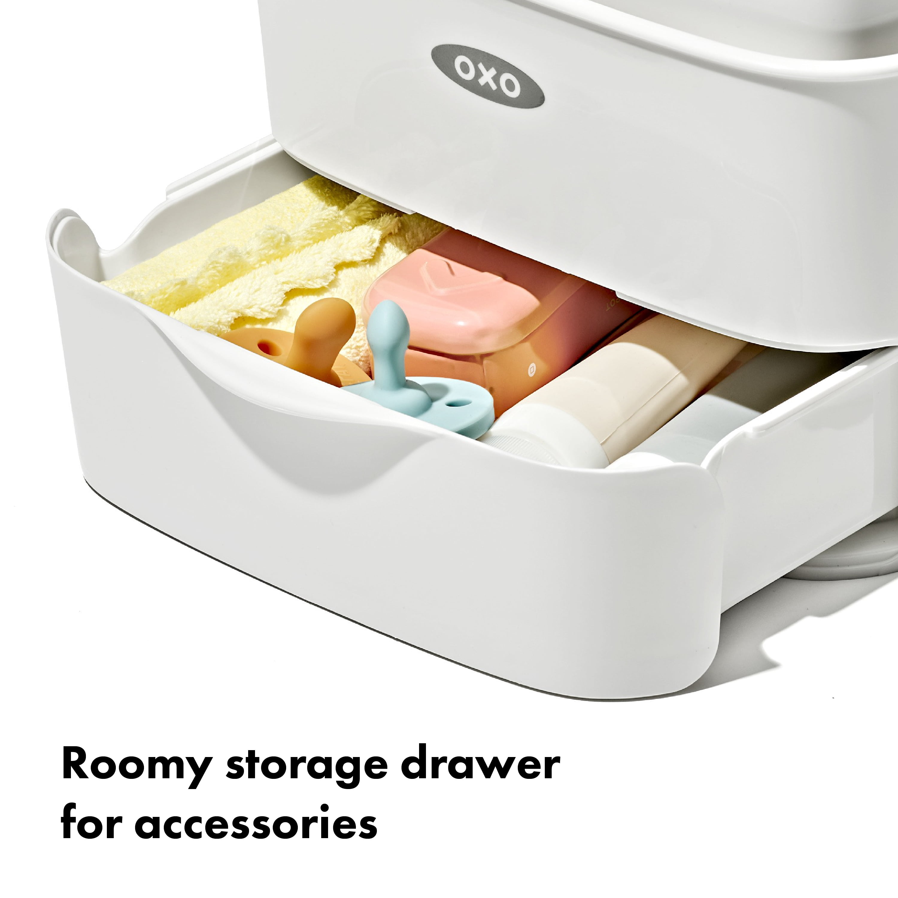 OXO Tot Diaper Caddy for Infants 0–12 Months, Gray