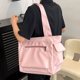 thumbnail image 4 of Bolsa de hombro simple casual de mujer de nylon de gran capacidad para el trabajo (rosa) Ndcxsfigh Para Estrenar, 4 of 8