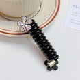 thumbnail image 1 of Fiudx Diadema con Diamantes de Imitación, Diseño Único de Línea Telefónica, Cuerda para El Cabello con Agarre Duradero, Elegante Accesorio para El Cabello, Ideal para Usar En La Piscina, Estilo de Mo, 1 of 4