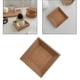 thumbnail image 4 of Bandeja de madera ondulada para servir, bandeja para guardar joyas, utensilios de cocina, decoración del hogar, cuadrada cuadrado, 4 of 8
