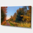 thumbnail image 2 of Route à Travers la Forêt d'Automne - Impression sur Toile Paysage Extra Grand, 2 of 4