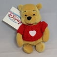 thumbnail image 2 of Disney Plush: Pooh Bear in a Red Heart Sweater | Stuffed Animal, 2 of 2