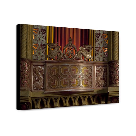 Canvas Print: Architectural Detail, Interior, Alabama Theatre, Birmingham