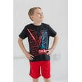 thumbnail image 2 of Star Wars Darth Vader Big Boys T-Shirt and Mesh Shorts Outfit Set Little Kid to Big Kid, 2 of 5