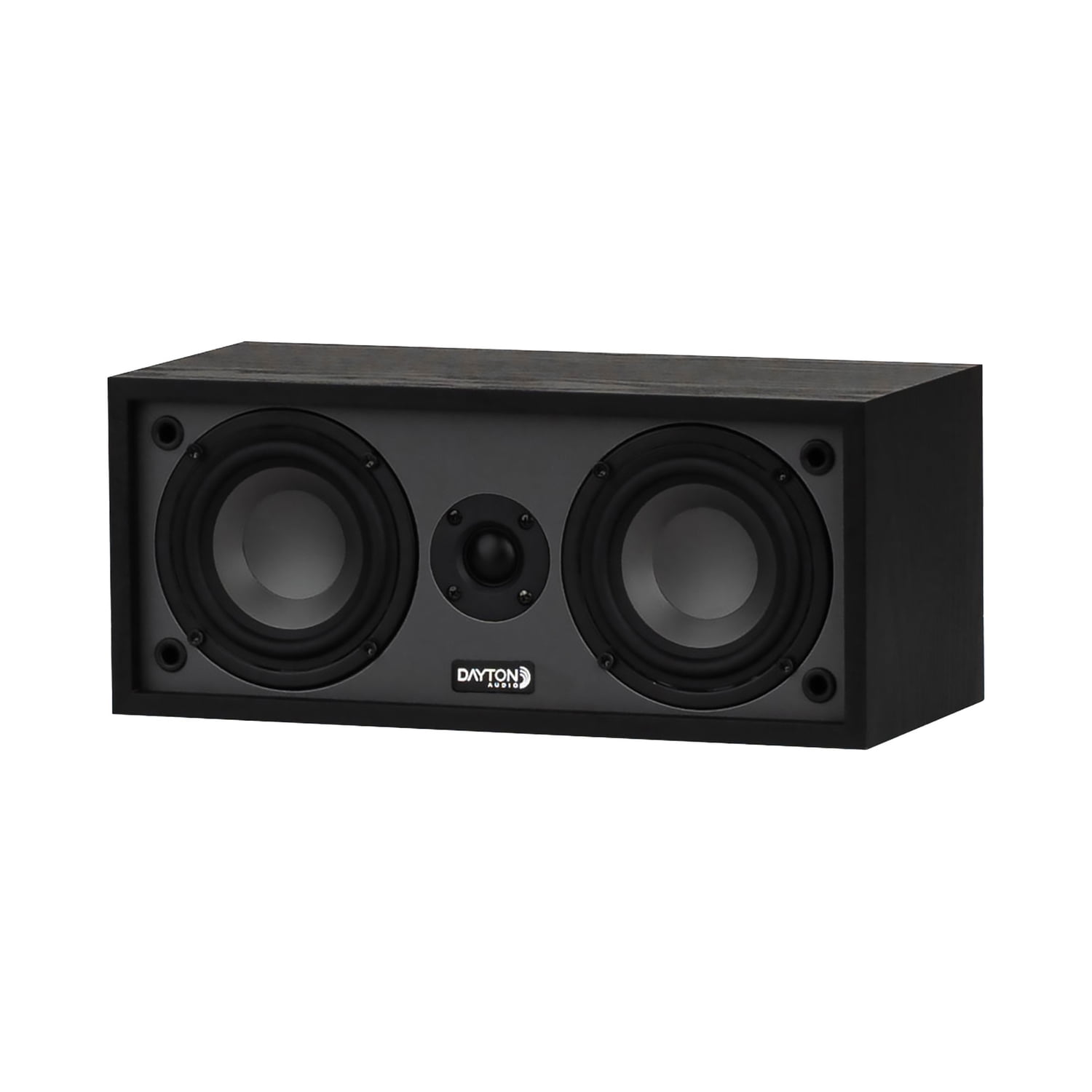 Dayton Audio Classic C40 Center Channel Speaker with Two 4-In. Woofers (Black)