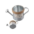 thumbnail image 4 of Retro Water Bucket Sprinkler Pot Iron Flower Pots Metal Vase Home Garden Decor, 4 of 9