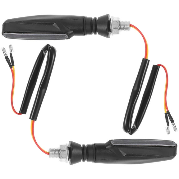 MLINS  2 Pcs Motorbike Indicators Motorcycle License Plate Bracket